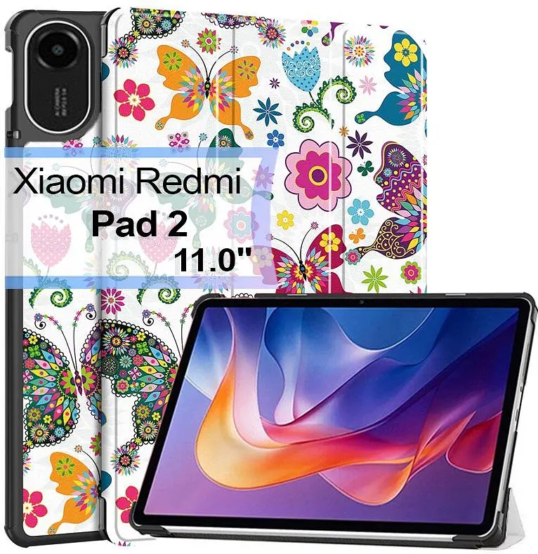 Чохол до планшета BeCover Smart Xiaomi Redmi Pad 2 11.0" Butterfly (713646)