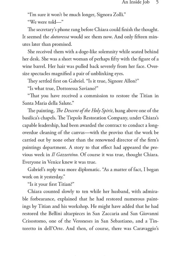 An Inside Job. Gabriel Allon. Book 25 - Деніел Сілва - фото 4