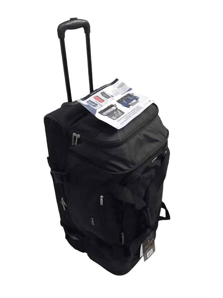 Дорожня сумка Airtex 819/80 колір чорний розмір великий L - фото 11