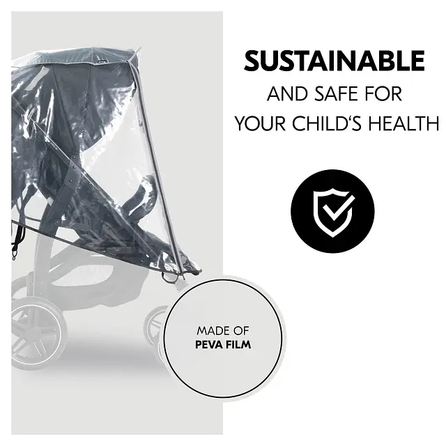 Дождевик Hauck Pushchair Raincover 4W (55077-9) - фото 8