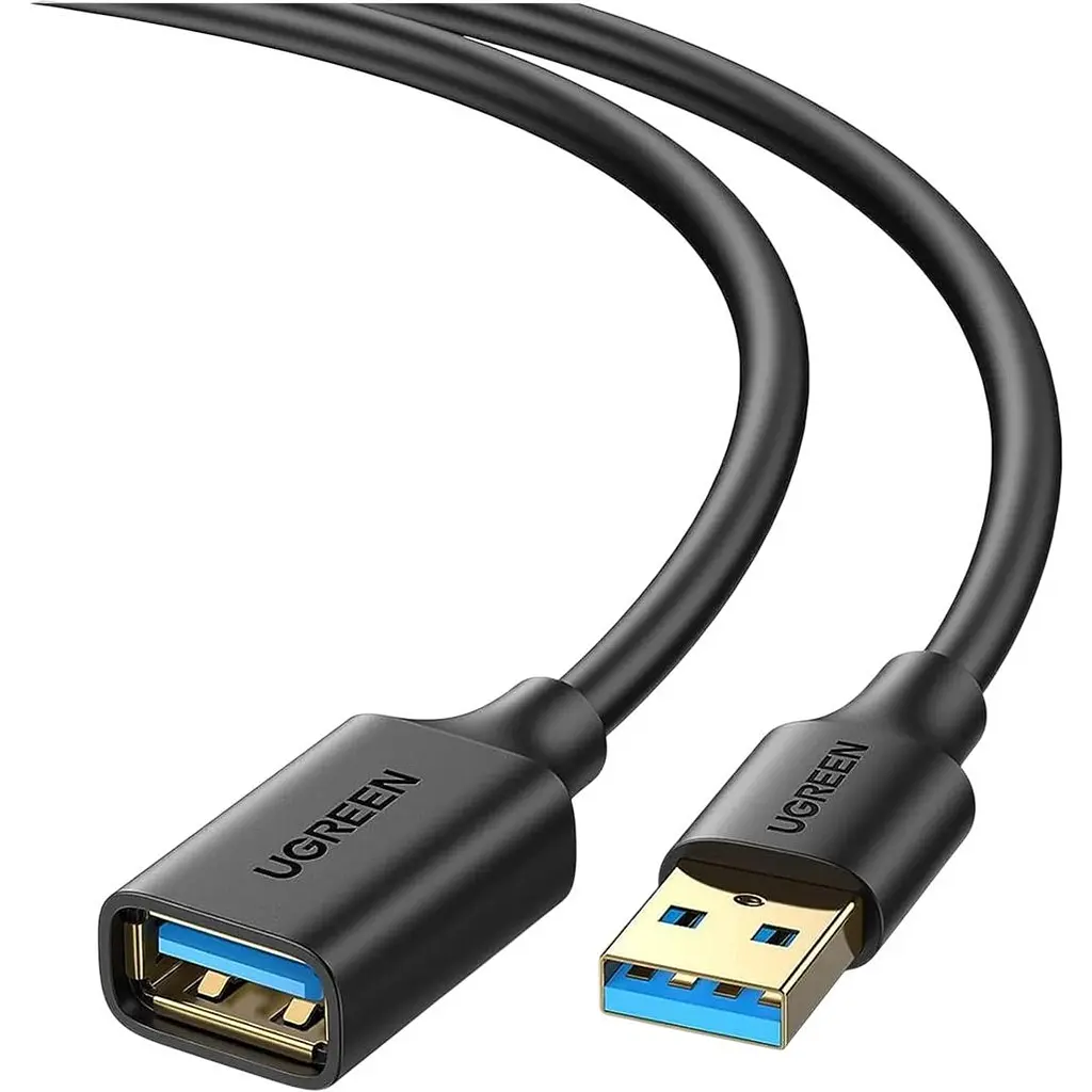 Кабель-подовжувач Ugreen US129 USB-A 3.0 Extension Male 2m Black (10373) [170065] - фото 5