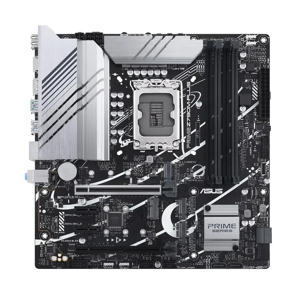 Материнская плата PRIME Z790M-PLUS s1700 Z790 4xDDR5 M.2 HDMI DP mATX Asus teh0018944 - фото 9
