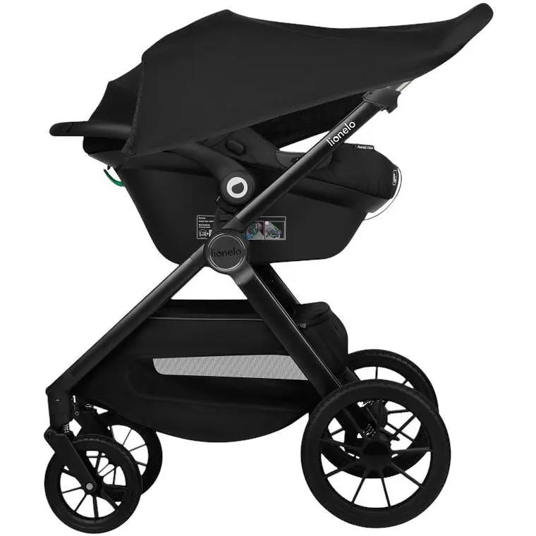 Коляска універсальна Lionelo Layla 3 в 1 grey stone (LO-LAYLA 3IN1 GREY STONE) - фото 8