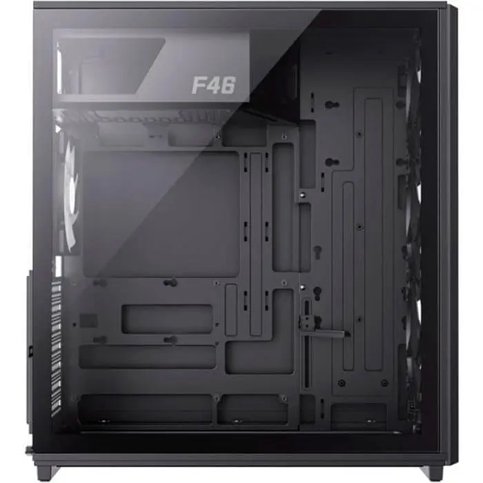 Корпус GameMax F46 Tempered Glass BTF без БП Black (F46 BK) - фото 7