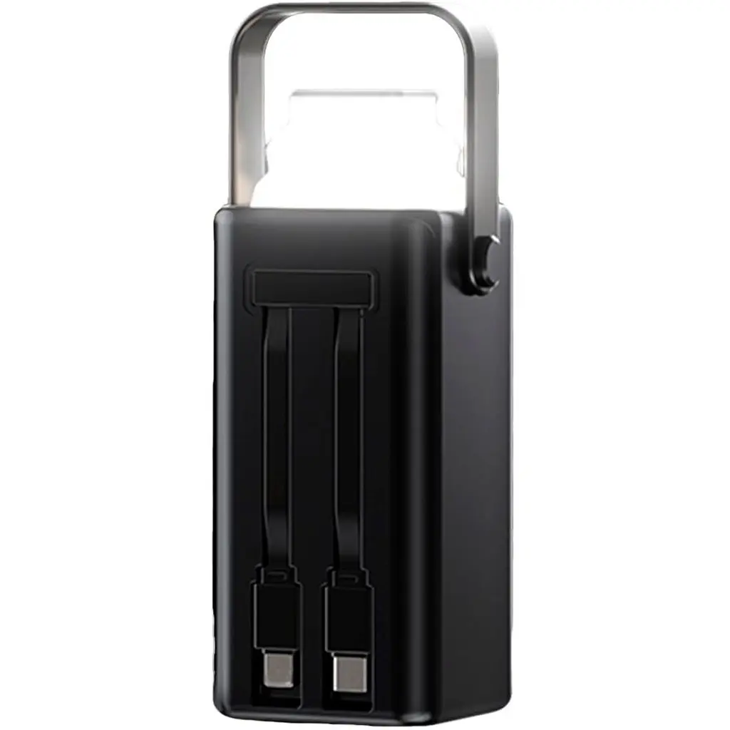 Повербанк TheGeneral Glim 20000 mAh чорний (40012919-01) - фото 2