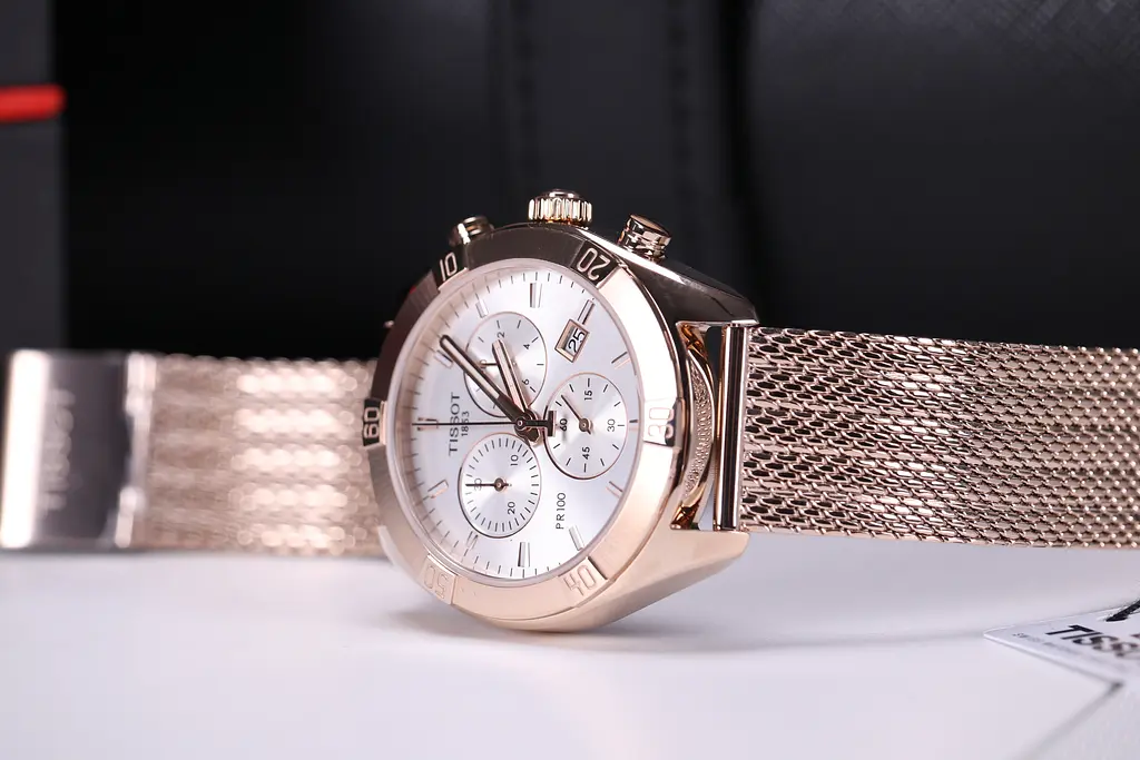Годинник Tissot PR 100 Sport Chic Chronograph T101.917.33.031.00 - фото 4