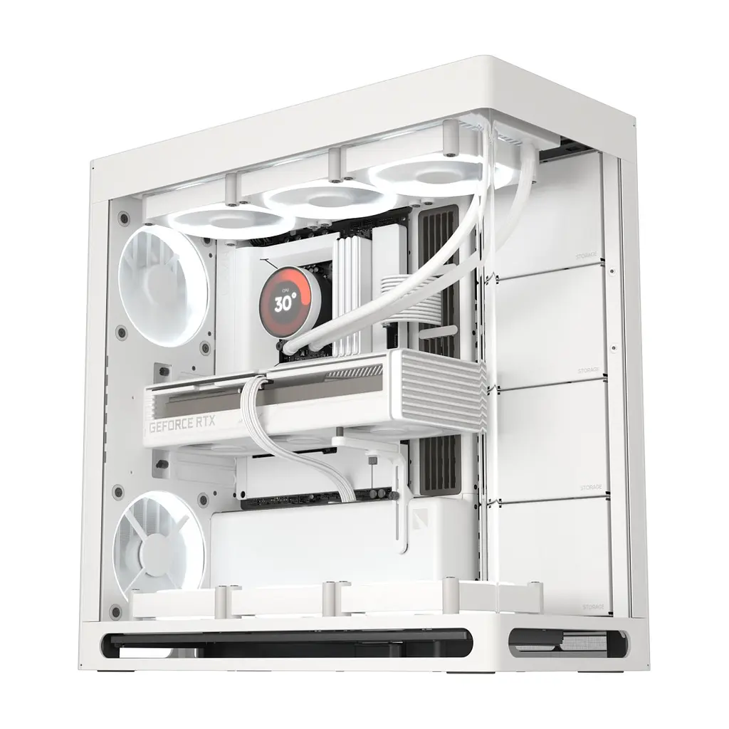 Корпус для ПК HAVN HS 420 Base Edition White (HVN-CA-HS420-05) - фото 8