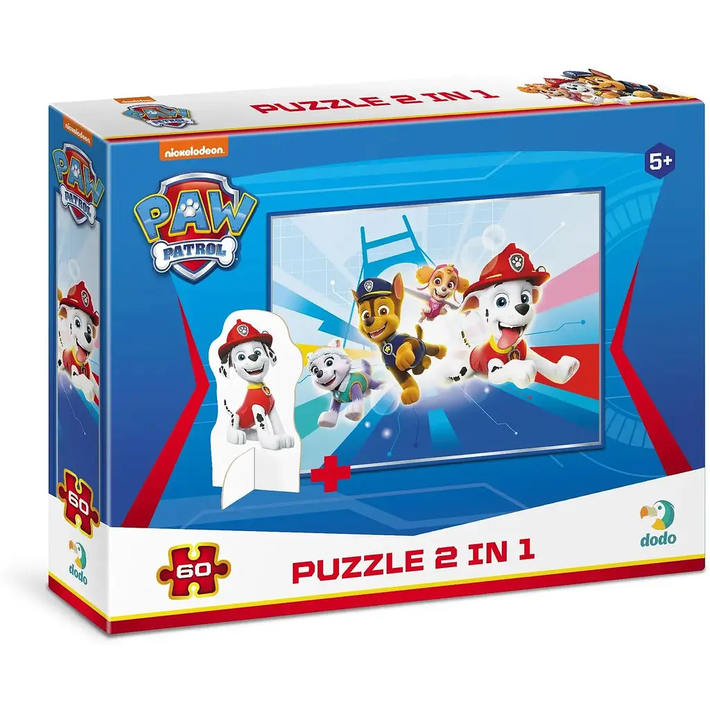 Пазл DoDo Paw Patrol, з фігуркою, 60 елементів, (200165) - фото 4