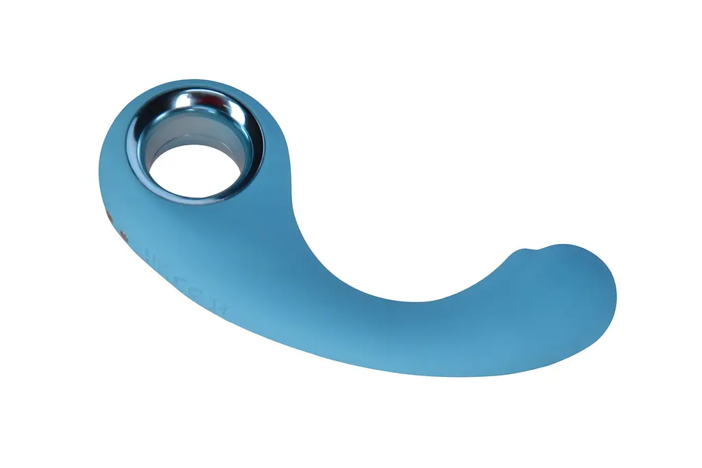 Вібратор FairyGasm BraveryAward 12.5 см блакитний - фото 3