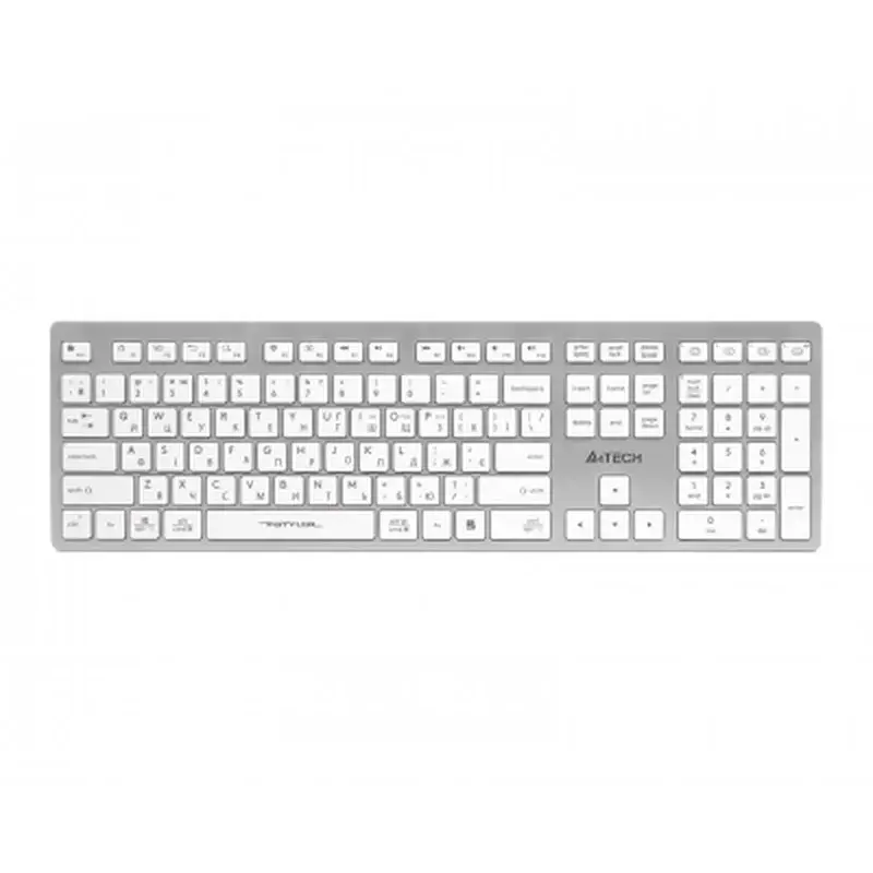 Клавіатура A4Tech FBX50C USB/Bluetooth White (4711421972772)