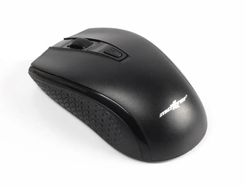 Миша Maxxter Mr-331, бездротова, USB, чорна - фото 3