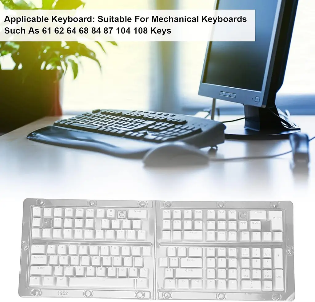 Комплект PBT кейкапів Pudding Keys, 129 клавіш для механічної клавіатури - фото 8
