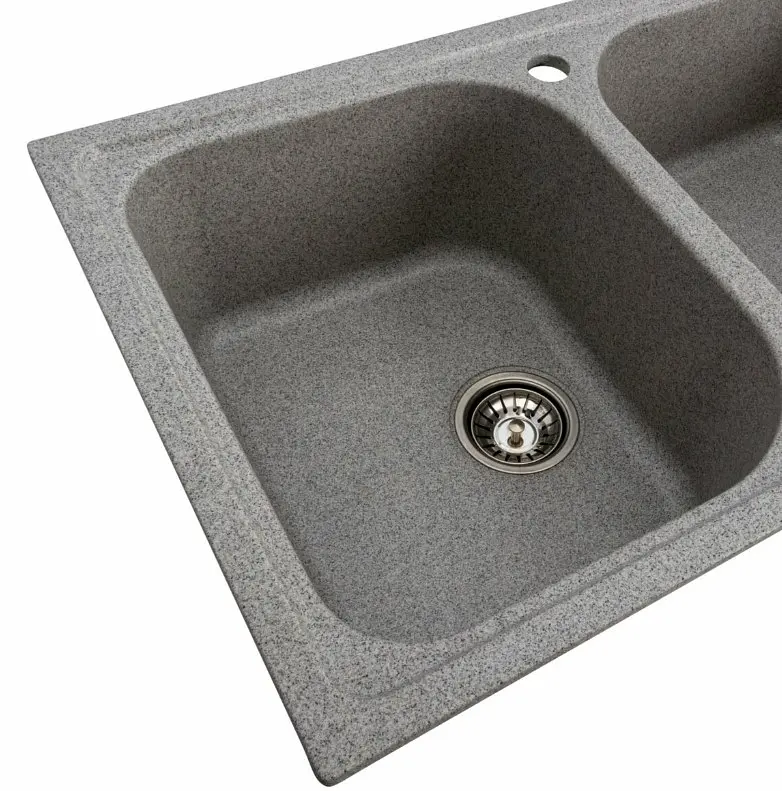 Кухонна мийка Platinum 7950 EQUATORIA матовий Сірий (SP000035795) - фото 3
