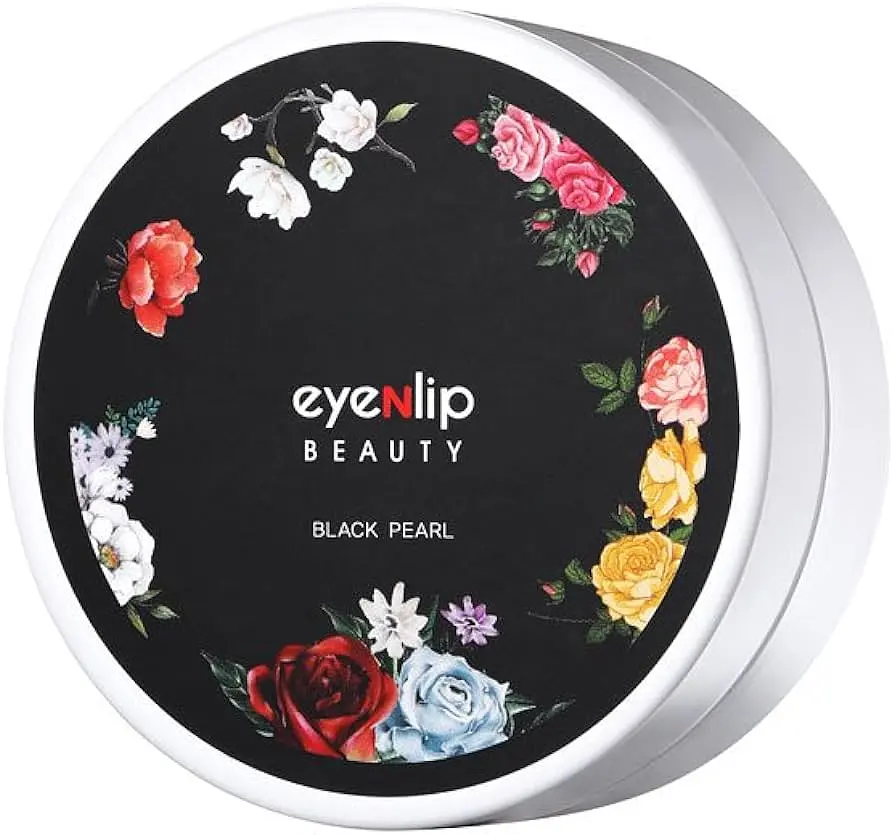 Патчі для зони під очима Eyenlip Black Pearl Hydrogel Eye Patch 60 шт. - фото 2