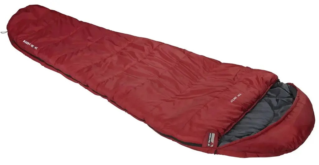 Спальний мішок High Peak TR 300/0°C Dark Red/Grey Right (23061)