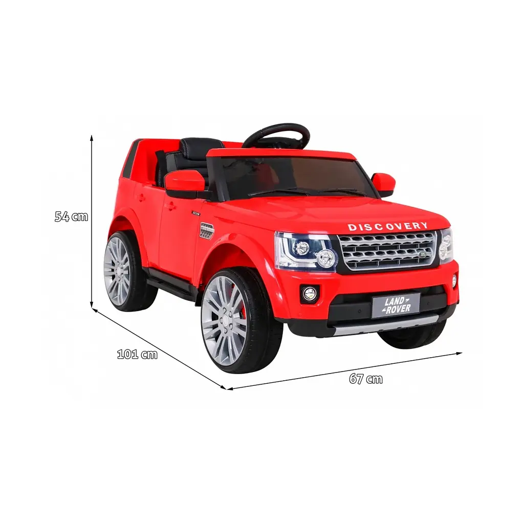 Електромобіль Ramiz Land Rover Discovery 12 В на пульті керування, White (PA.BDM0927.BIA) - фото 11