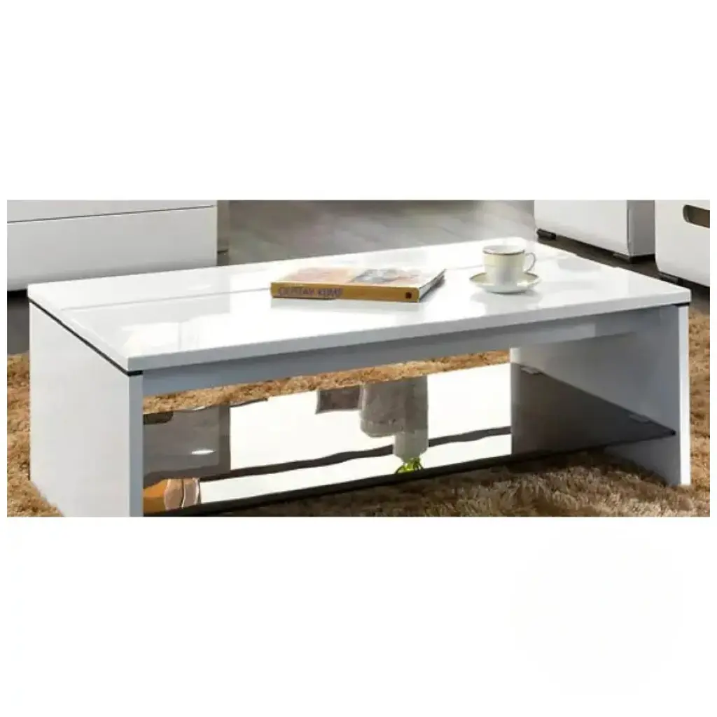 Стол журнальный BRW-Украина Ацтека LAW/4/11 Белый/Белый глянец (BRW-1660) - фото 4