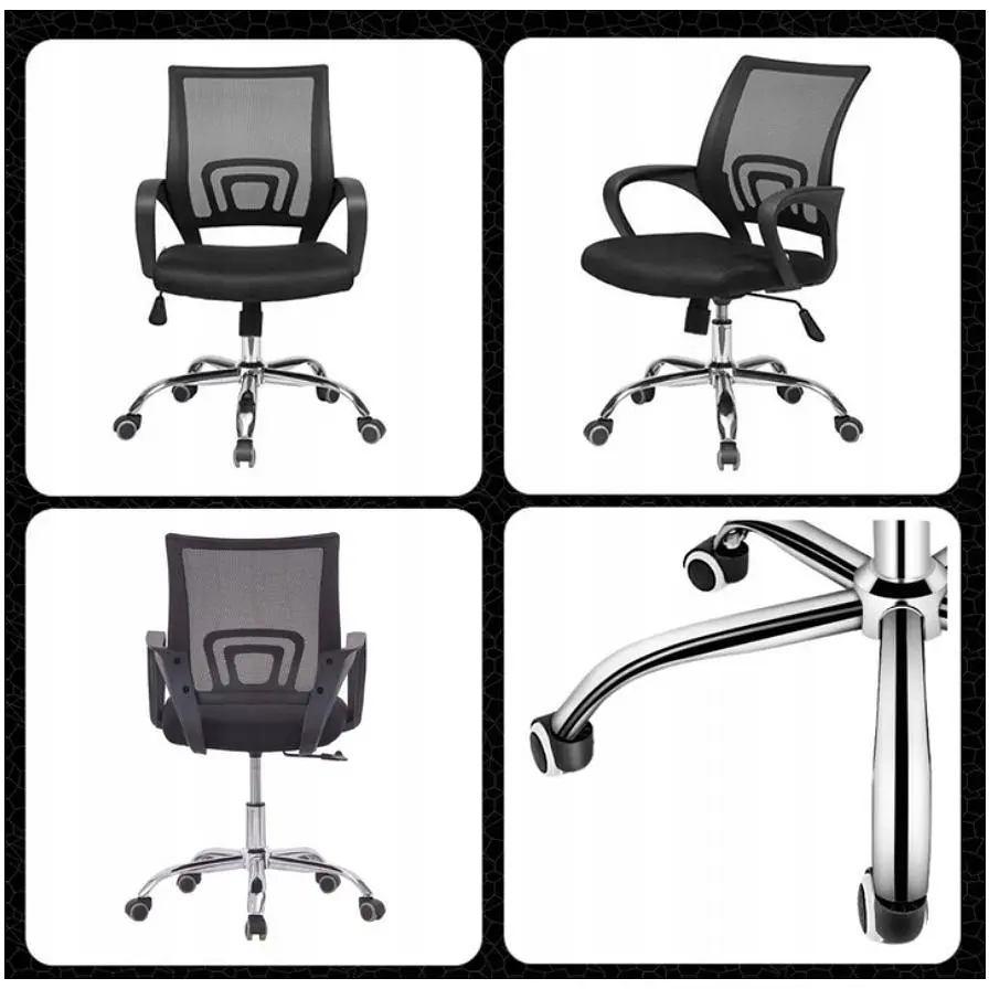 Офисное кресло Sofotel Care Life Black Mesh (CF-09) - фото 4