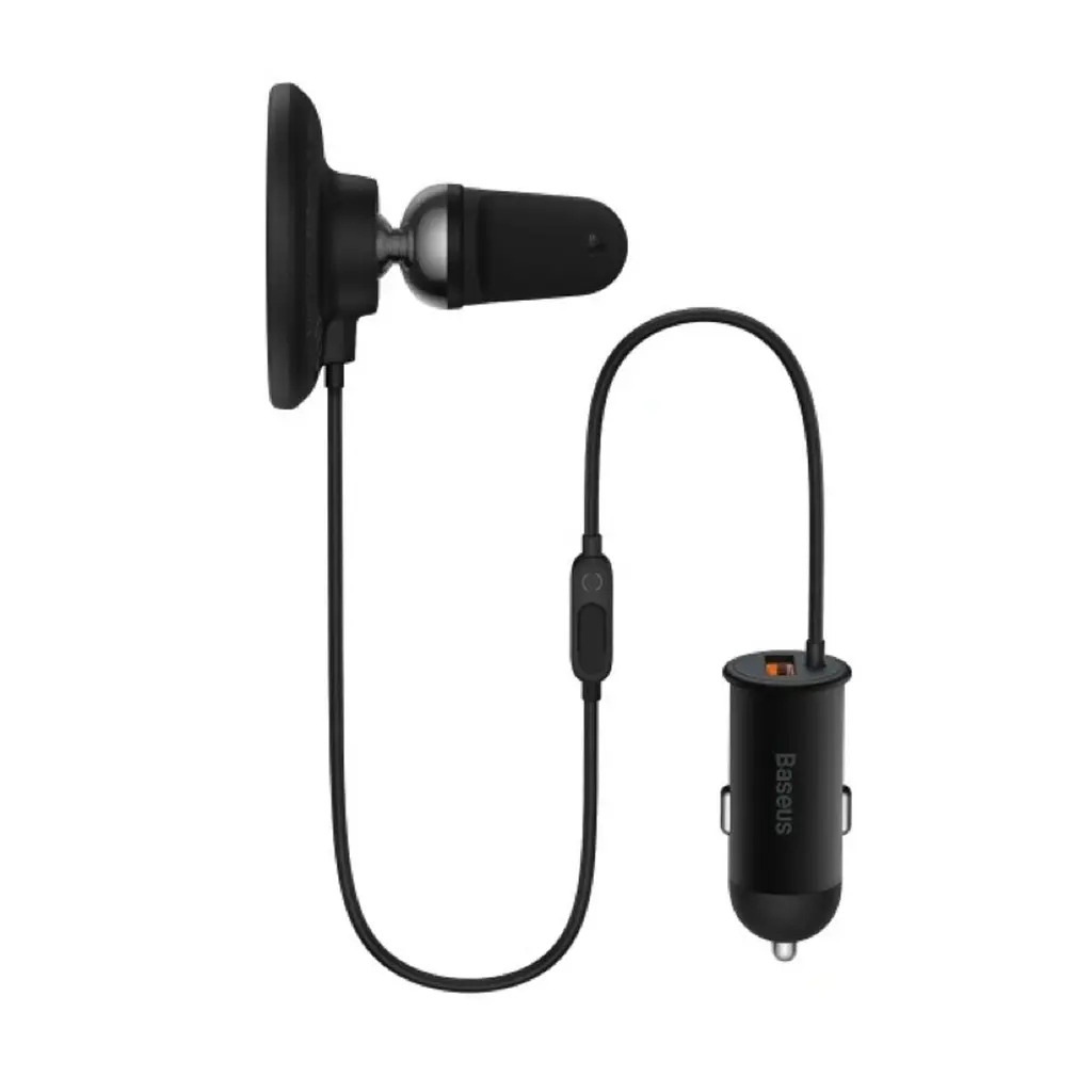 Автотримач + Бездротовий ЗП Basues CW01 Magnetic Wireless Charging Car Mount 40W Claw Edition - фото 3