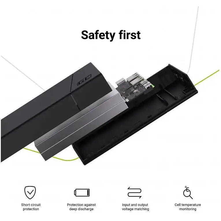 Power Bank Green Cell зі швидким заряджанням PowerPlay20 20000 мА·год 18 Вт - фото 2