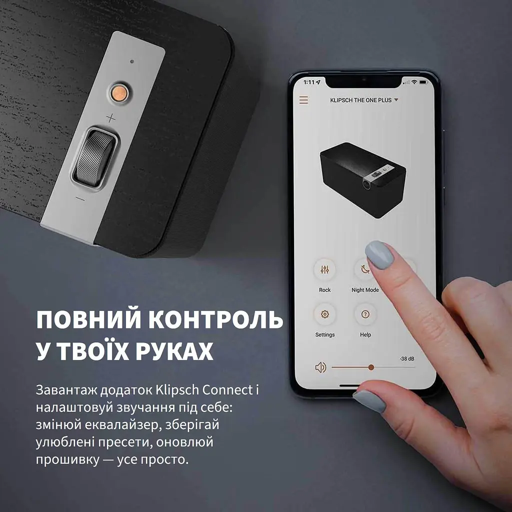 Акустическая система Klipsch Home Audio System The One Plus Walnut (1071965) - фото 8