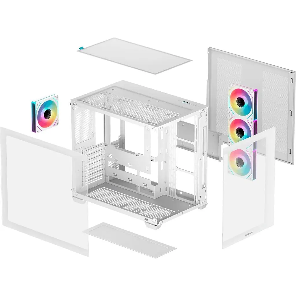 Корпус Deepcool CG530 4F White без БП (R-CG530-WHADA4-G-1) - фото 11