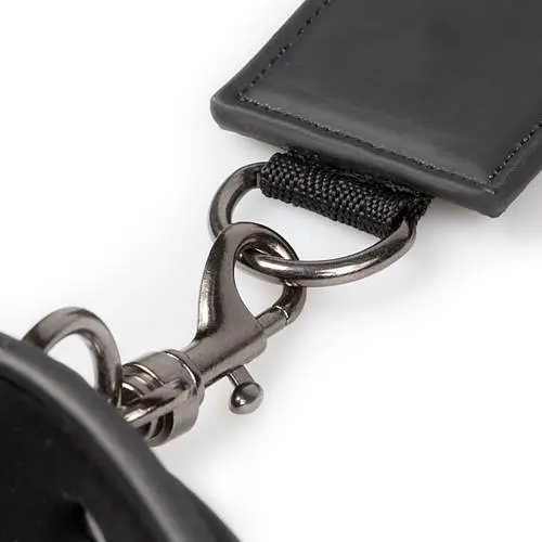 BDSM набір EasyToys Neck and Wrist Restraint (чорний) - фото 6