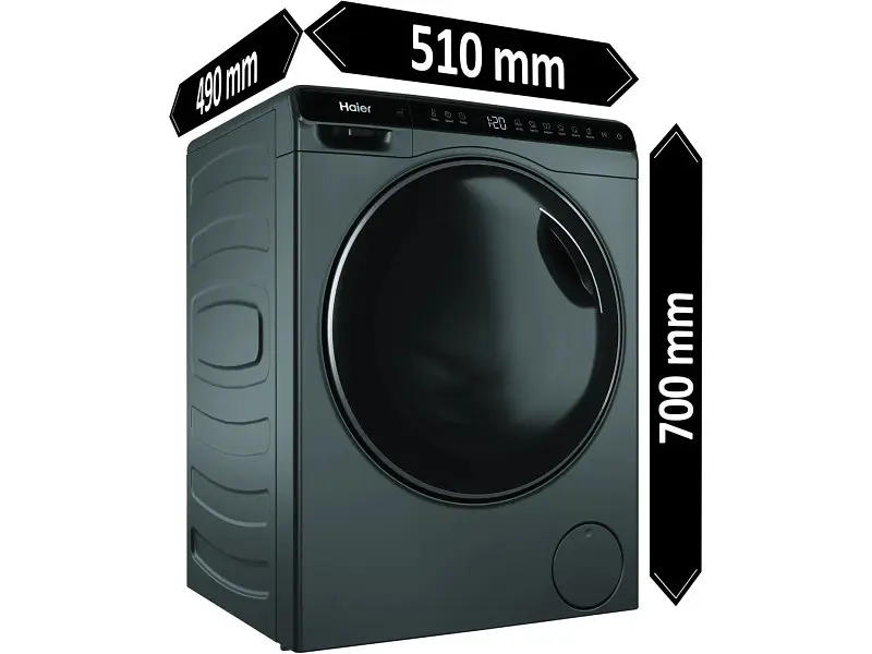 Пральна машина автоматична Haier HW50-BP12307GU1S - фото 7
