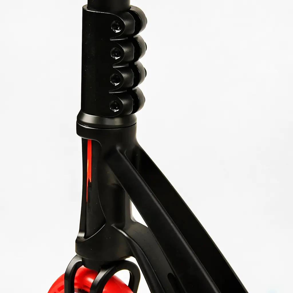 Самокат трюковий Best Scooter 53х12х85 см Чорно-червоний 000231350 - фото 3