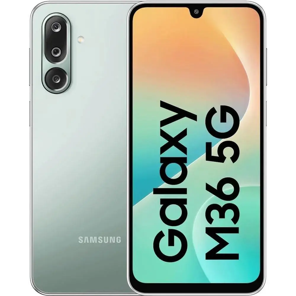 Смартфон Samsung Galaxy M36 5G 8/256GB Serene Green (SM-M366BLGG) - фото 2