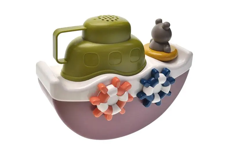 Іграшка для ванної Кораблик скарбів Vivakids Bathing Treasure Ship 1162 у коробці р.23x11,3x19,6 см YG Toys - фото 7