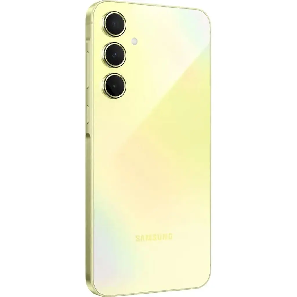 Смартфон Samsung Galaxy A55 5G 8/256Gb Lemon (A556) - фото 5