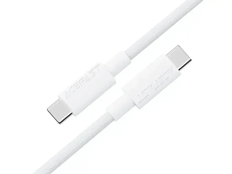 Кабель Acefast C18-03 USB Type-C to USB Type-C 1.2m White (6974316284253) - фото 2