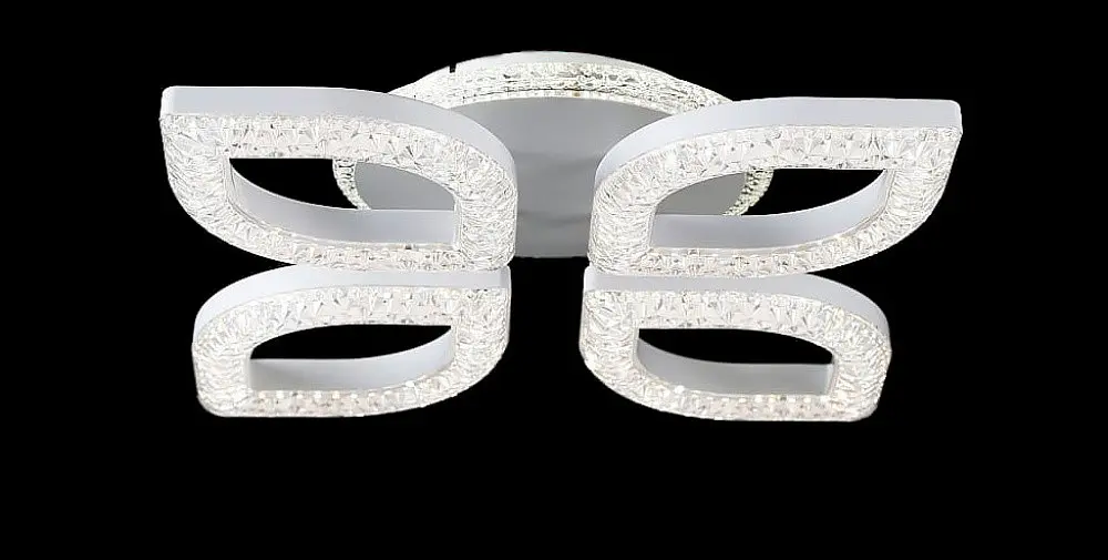 Люстра стельова LED Splendid Ray LT8005/4, 120W, білий, з пультом, сучасний стиль - фото 4