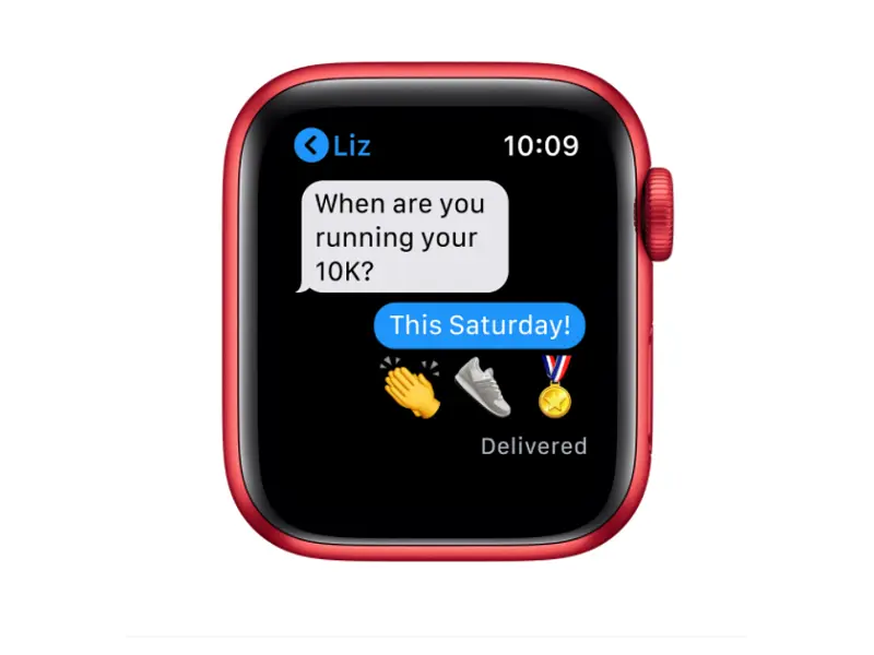 Смарт-годинник Apple Watch Series 6 GPS 44mm (PRODUCT)RED Aluminum Case w. (PRODUCT)RED Sport B. (M00M3) - фото 5