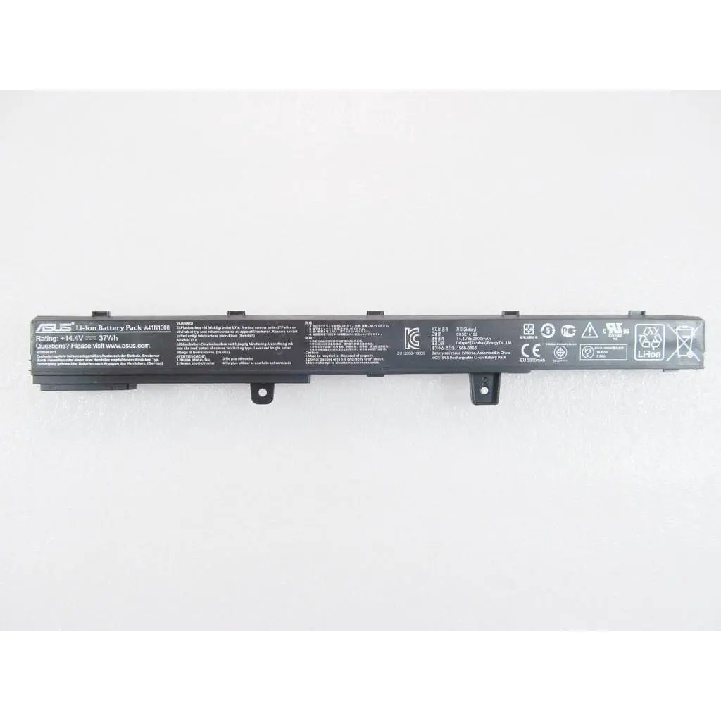 Акумулятор до ноутбука ASUS A41N1308 2500mAh (37Wh) 4cell 14.4V Li-ion (A47021)