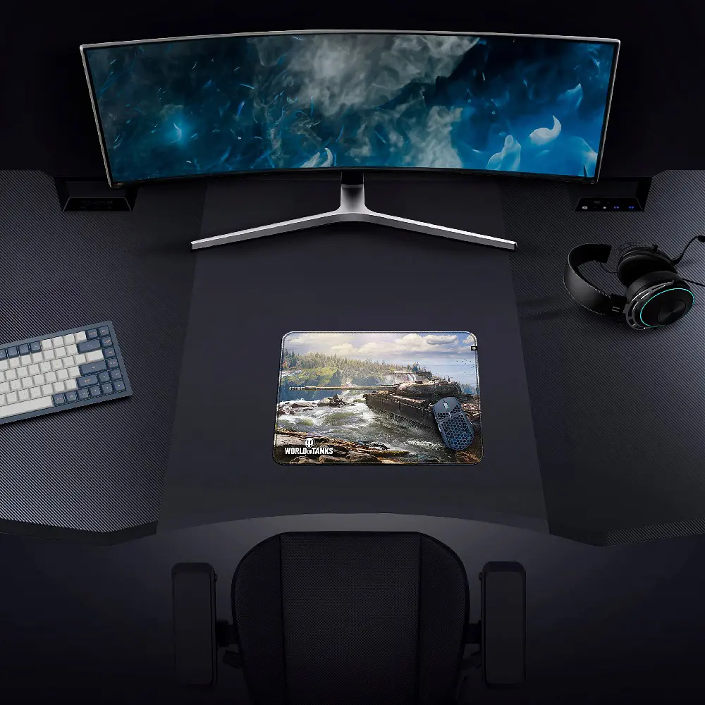 Коврик для мыши Wargaming World of Tanks CS-52 LIS Mountain Fox M 30x36 см - фото 6