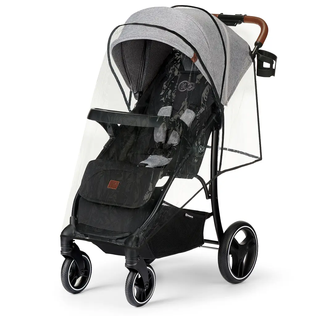 Прогулянкова коляска Kinderkraft Cruiser LX Grey - фото 7