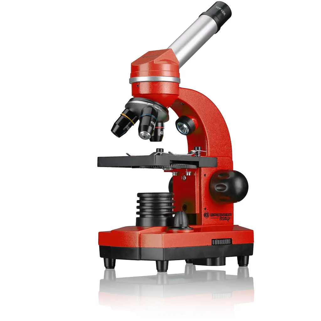Мікроскоп Bresser Junior Biolux SEL 40x-1600x Red з адаптером для смартфона (8855600E8G000) - фото 4