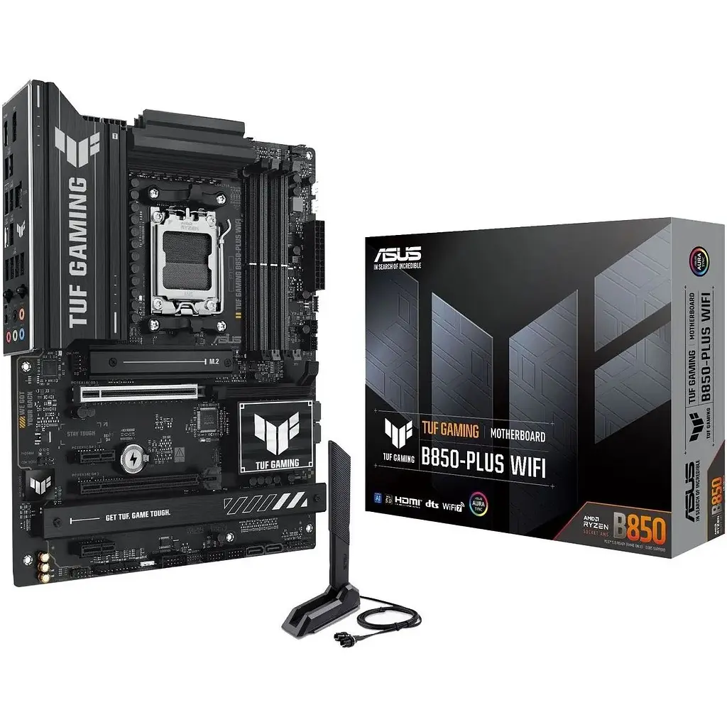 Материнська плата Asus TUF Gaming B850-Plus WiFi Socket AM5 - фото 2