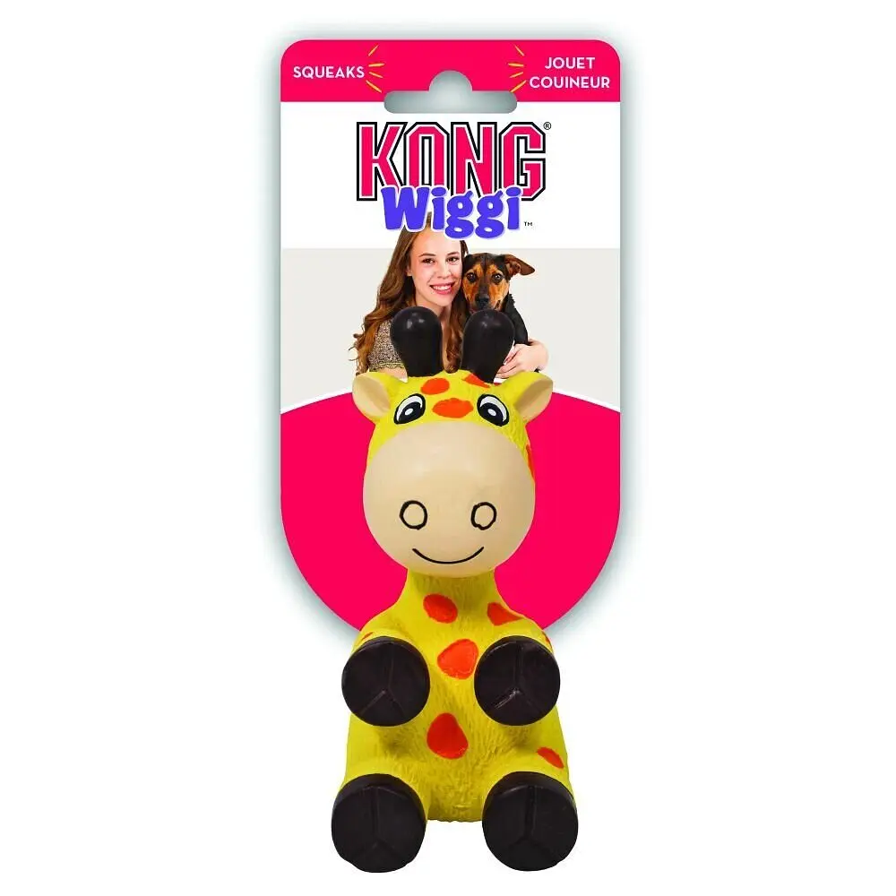 Іграшка для собак KONG Wiggi Giraffe - фото 2
