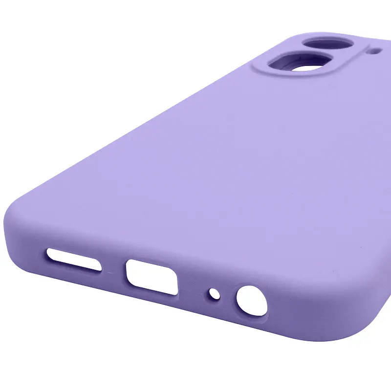 Чохол Silicone Cover Lakshmi Full Camera (AAA) для Xiaomi Redmi A7 Pro 4G / Poco C81 Бузковий / Dasheen - фото 5