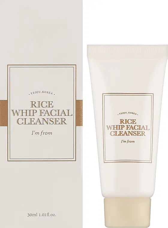 Очищуючий засіб для обличчя I'm From Rice Whip Facial Cleanser 30 мл - фото 2