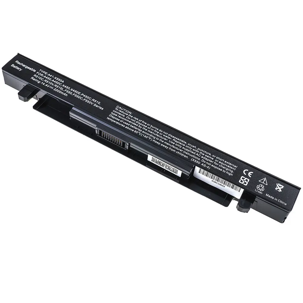 Акумулятор Asus A41-X550A (X450, X550 series) 14.4V 2200 mAh Black (Сумісний з A41-X550A 15V 2950 mAh) - фото 2