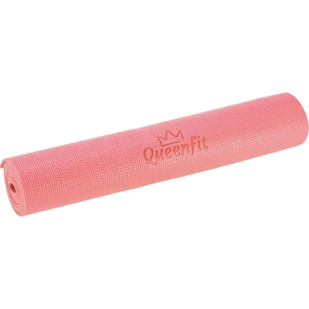 Коврик для фитнеса и йоги Queenfit 0.5 см темно-розовый - фото 5