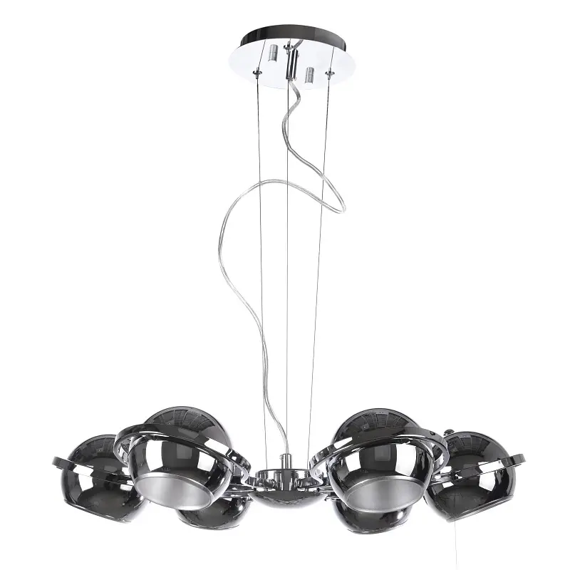 Люстра підвісна Brille в спальню E14 40W CH (BL-301S/6) - фото 3