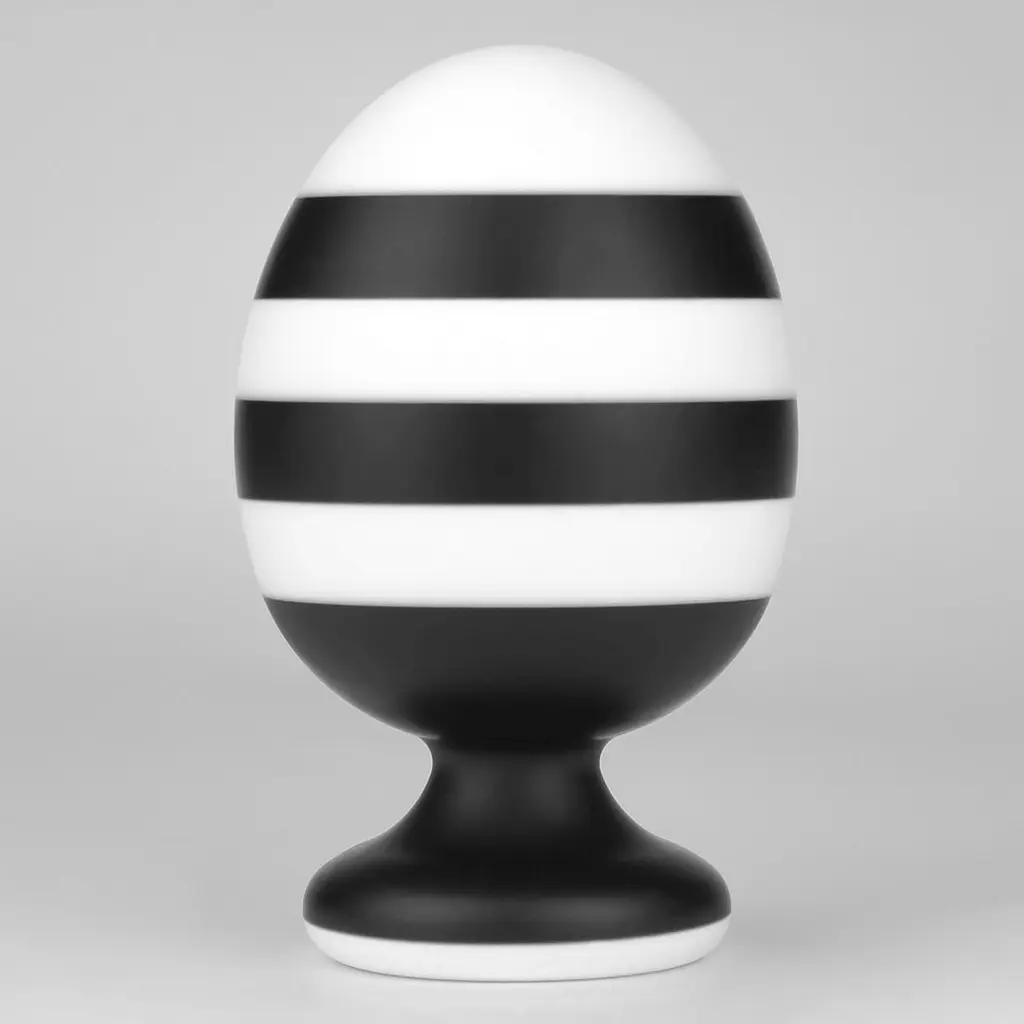 Анальна пробка LoveToy X-Missioner 14 см (чорно-білий) - фото 4