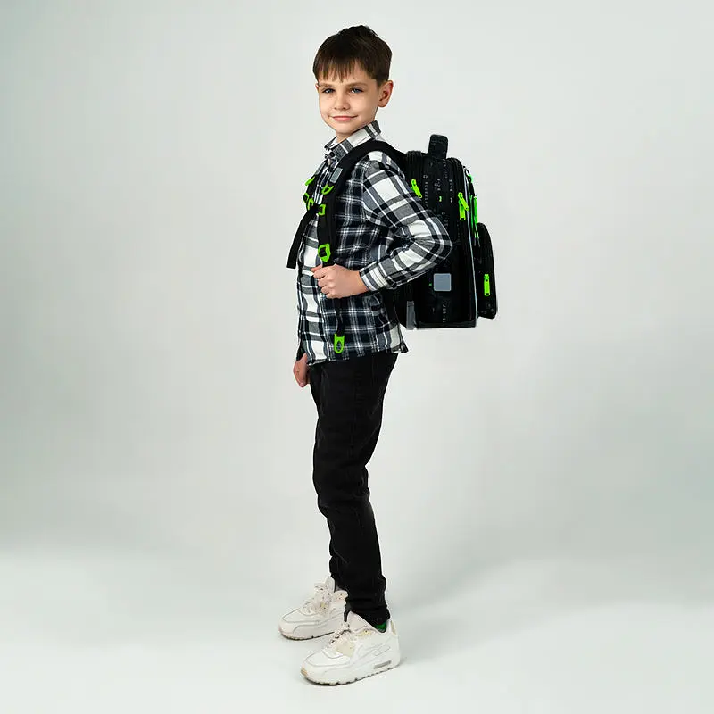 Рюкзак школьный каркасный Kite Education Digital (K26-556M-4) - фото 17