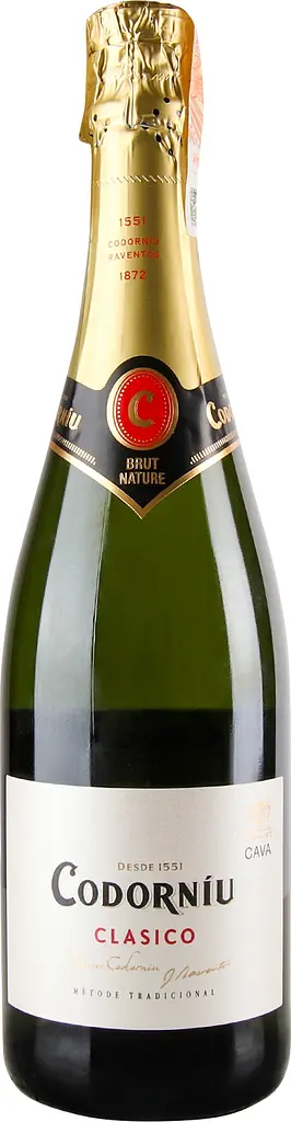 Ігристе вино Codorniu Cava Clasico Brut Nature, 11,5%, 0,75 л - фото 6