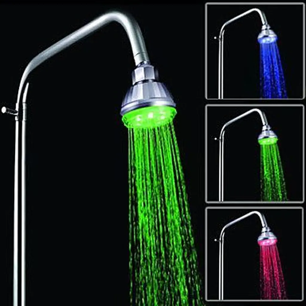 Верхній душ Globus Lux HLS-22 LED, Хром - фото 2